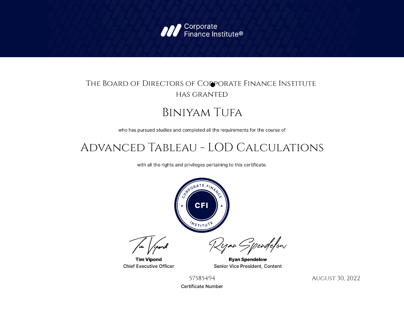 Advanced Tableau - LOD Calculations